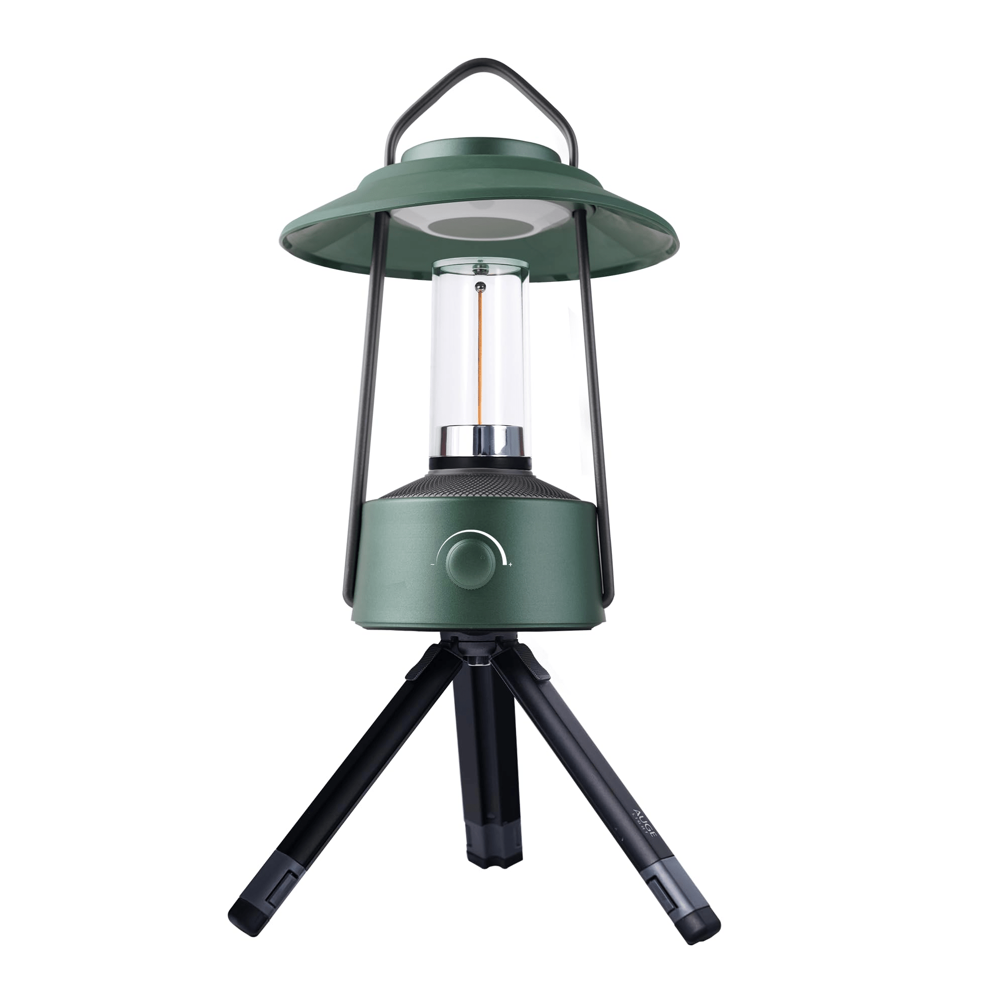 LED Camping Lantern, Dimmable with Dual Color Temperature 1600K-5000K, Metal Construction, Portable with Tripod Stand